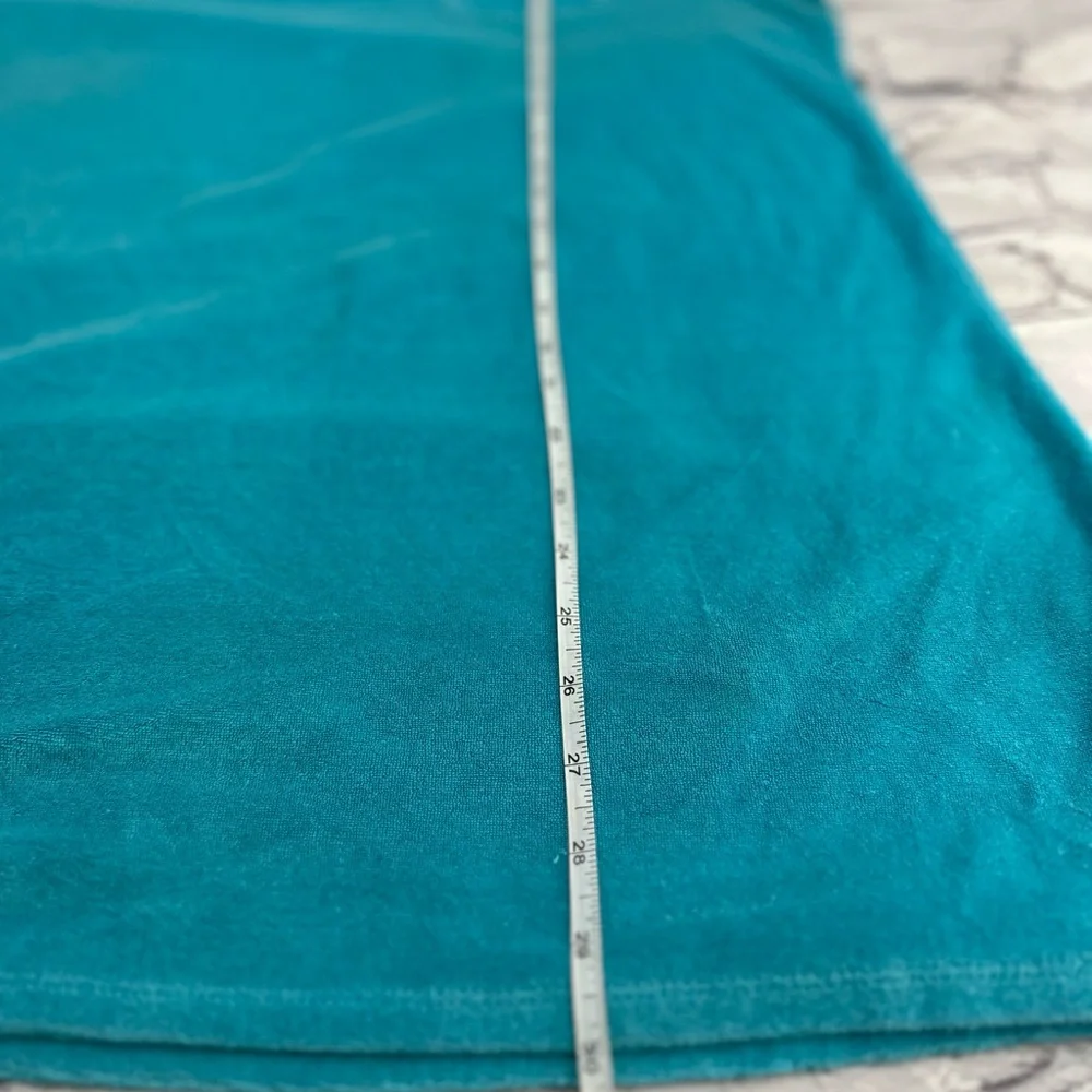 Lands’ End‎ Terry Cloth Cover-Up Dress – XL/P (18) – Turquoise Blue